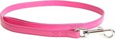 Duvo+ Chic kunstleer leiband Fuchsia 100cm/12mm