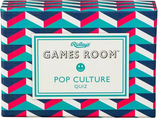 Afbeelding van het spel Ridley's Games Gezelschapsspel Games Room: Pop Culture 140-delig