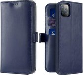 Apple iPhone 11 Pro Dux Ducis Kado Wallet Hoesje - Navy