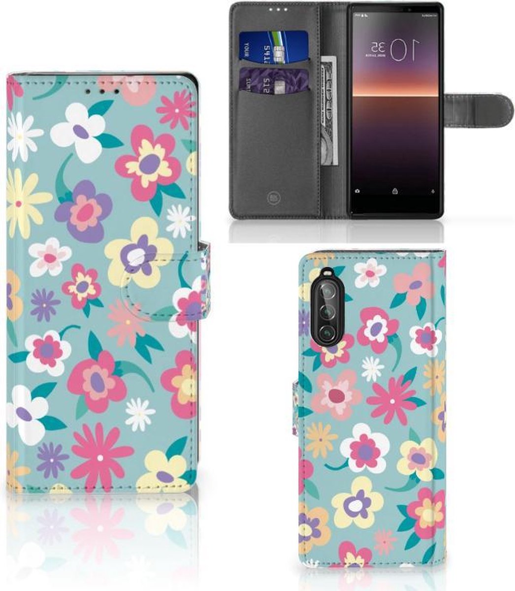Onderhoud Bondgenoot spectrum Hoesje ontwerpen Sony Xperia 10 II GSM Cover Flower Power | bol.com