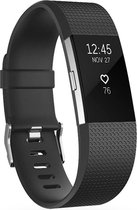 iMoshion Siliconen Smartwatch Bandje voor de Fitbit Charge 2 - Zwart
