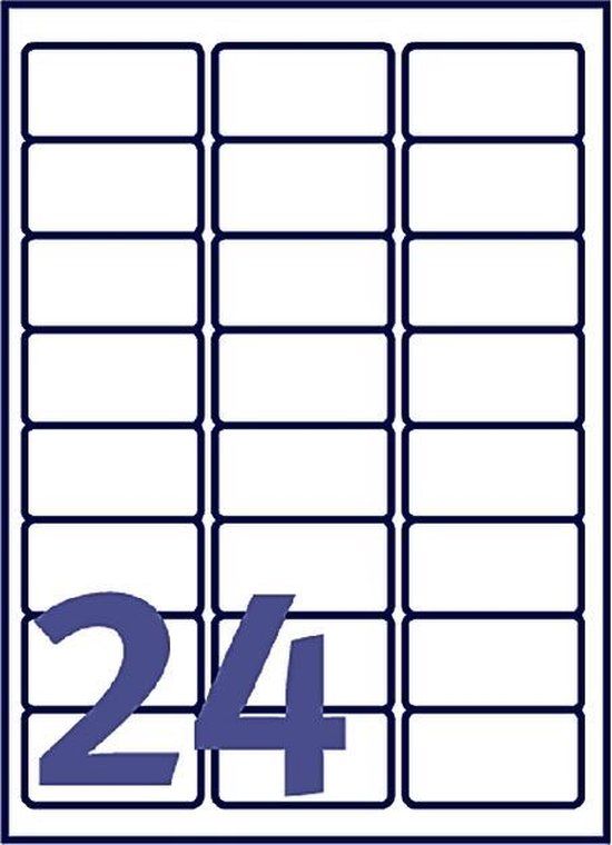 Avery L7159100 adreslabels