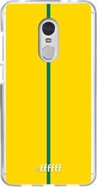 Xiaomi Redmi 5 Hoesje Transparant TPU Case - FSC Groen & Geel #ffffff