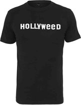 Urban Classics Heren Tshirt -S- Hollyweed Zwart