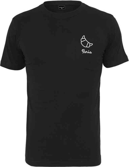 Mister Tee - Paris Heren T-shirt - XS - Zwart