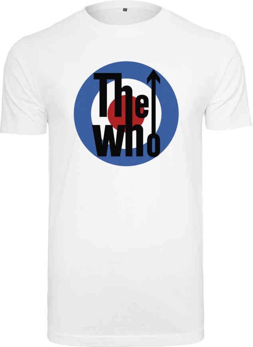 Urban Classics Heren Tshirt -XS- The Who Classic Target Wit