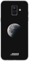 Samsung Galaxy A6 (2018) Hoesje Transparant TPU Case - Moon Night #ffffff