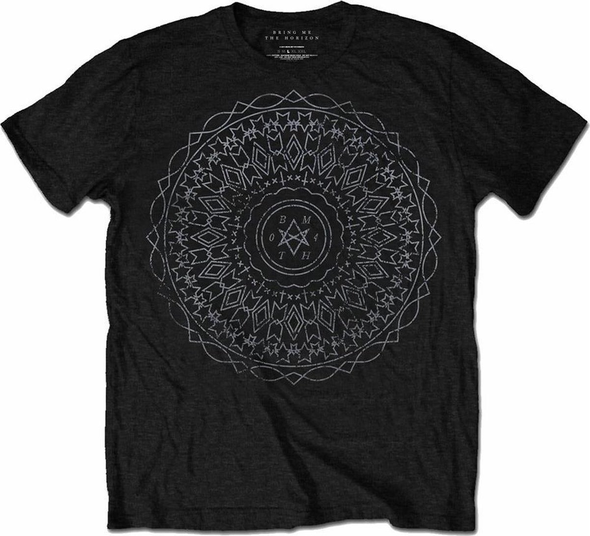 Bring Me The Horizon - Kaleidoscope Heren T-shirt - L - Zwart