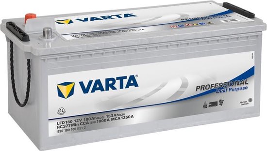 LFD180 Varta Professional 12V 180Ah /1000A | bol.com