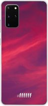 Samsung Galaxy S20+ Hoesje Transparant TPU Case - Red Skyline #ffffff
