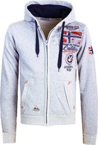 Geographical Norway Vest Capuchon Grijs Gotham - XL