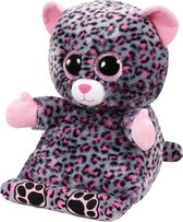 Ty Peek-a-Boo Tablethouder - Paarse Luipaard - 32 cm