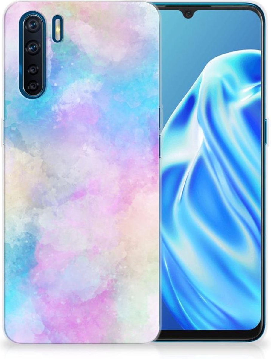 Hoesje maken OPPO A91 Watercolor Light