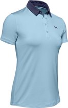 UA Zinger Short Sleeve Polo-Blue Frost / / Blue Ink