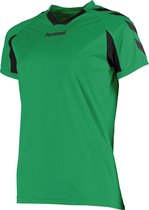 Hummel Everton Shirt Korte Mouw Dames - Groen / Zwart | Maat: L