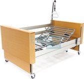 Hoog laag bed / Seniorenbed EcoFit Xtra 140 x 200 cm. Gratis voor u