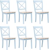 Eetkamerstoelen set 6 stuks  (Incl LW anti kras viltjes) - Eetkamer stoelen - Extra stoelen voor huiskamer - Dineerstoelen – Tafelstoelen