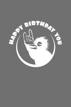 Happy birthday you: 6x9 Ornothologist - grid - squared paper - notebook - notes