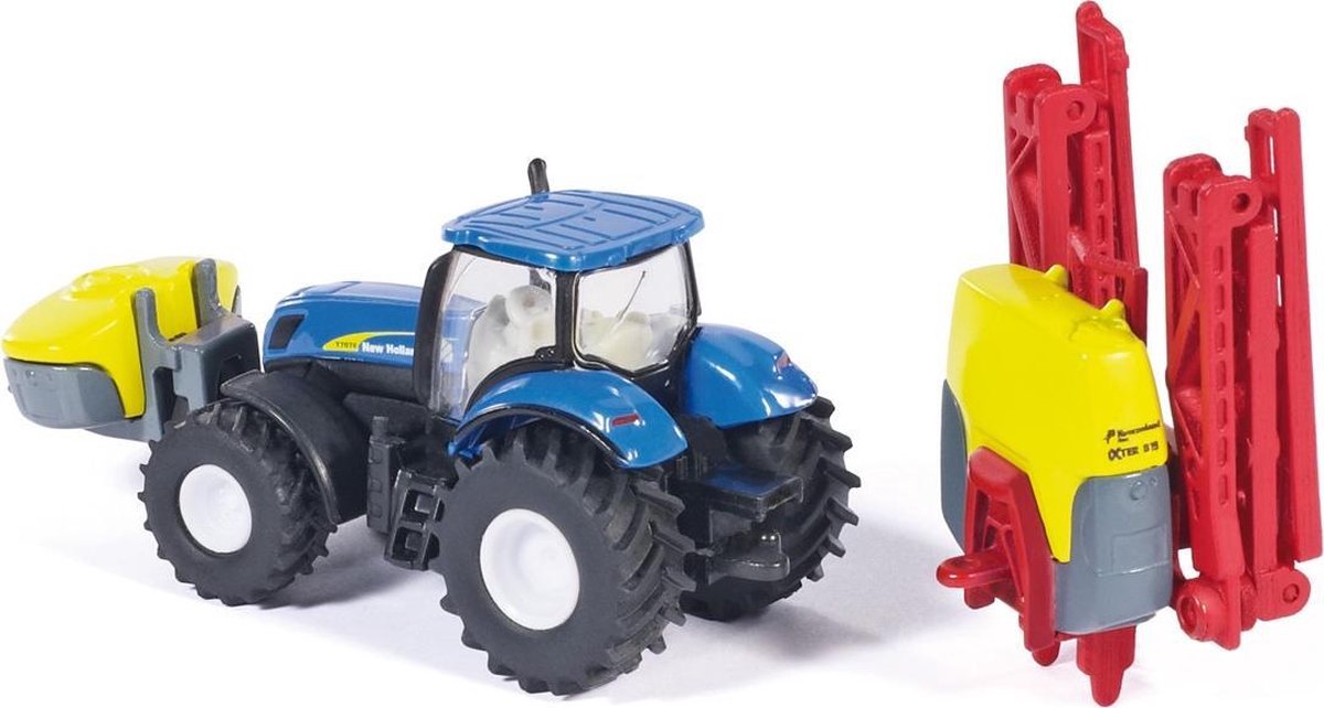 Tracteur New Holland avec épandeur Kverneland - SIKU - Echelle 1/87 -  Cdiscount Jeux - Jouets