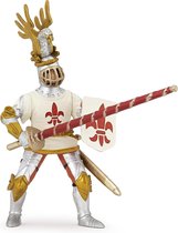 Papo History Witte Ridder Fleur De Lys 39790