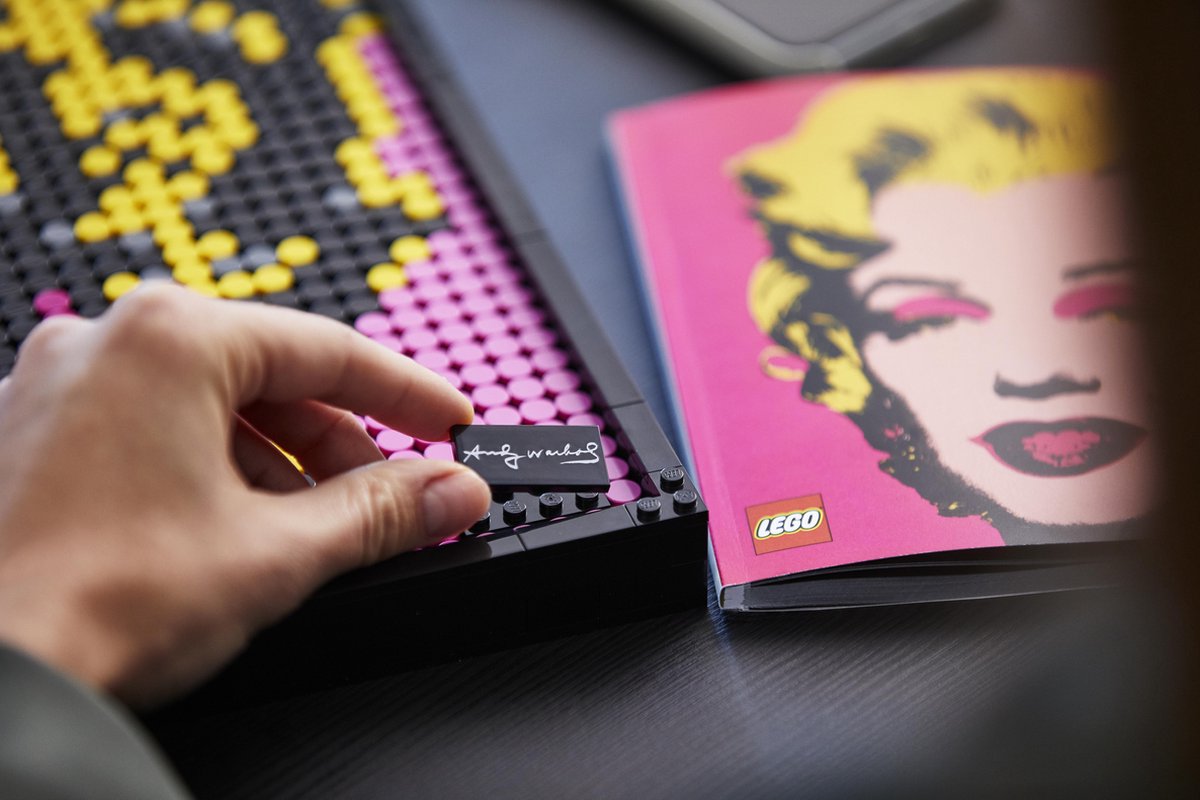 LEGO Art Andy Warhol's Marilyn Monroe 31197 — afbeelding 17