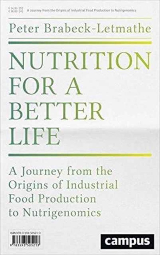 Nutrition for a Better Life - cover