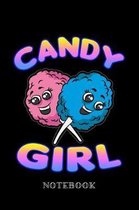 Candy Girl - Notebook: Cotton Candy Love