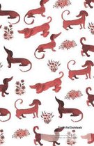 Garden Red Dachshunds Notebook Journal (Size 5,5'' x 8,5''): 200 college-ruled pages (100 sheets)