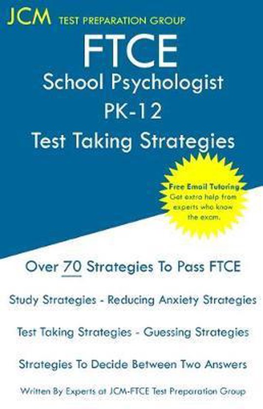 FTCE School Psychologist PK-12 - Test Taking Strategies - cover