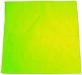 Zac's Alter Ego Bandana Plain Lime Green Groen