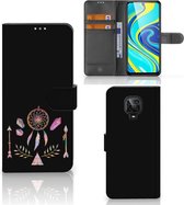 Smartphone Hoesje Xiaomi Redmi Note 9 Pro | Note 9S Book Style Case Boho Dreamcatcher