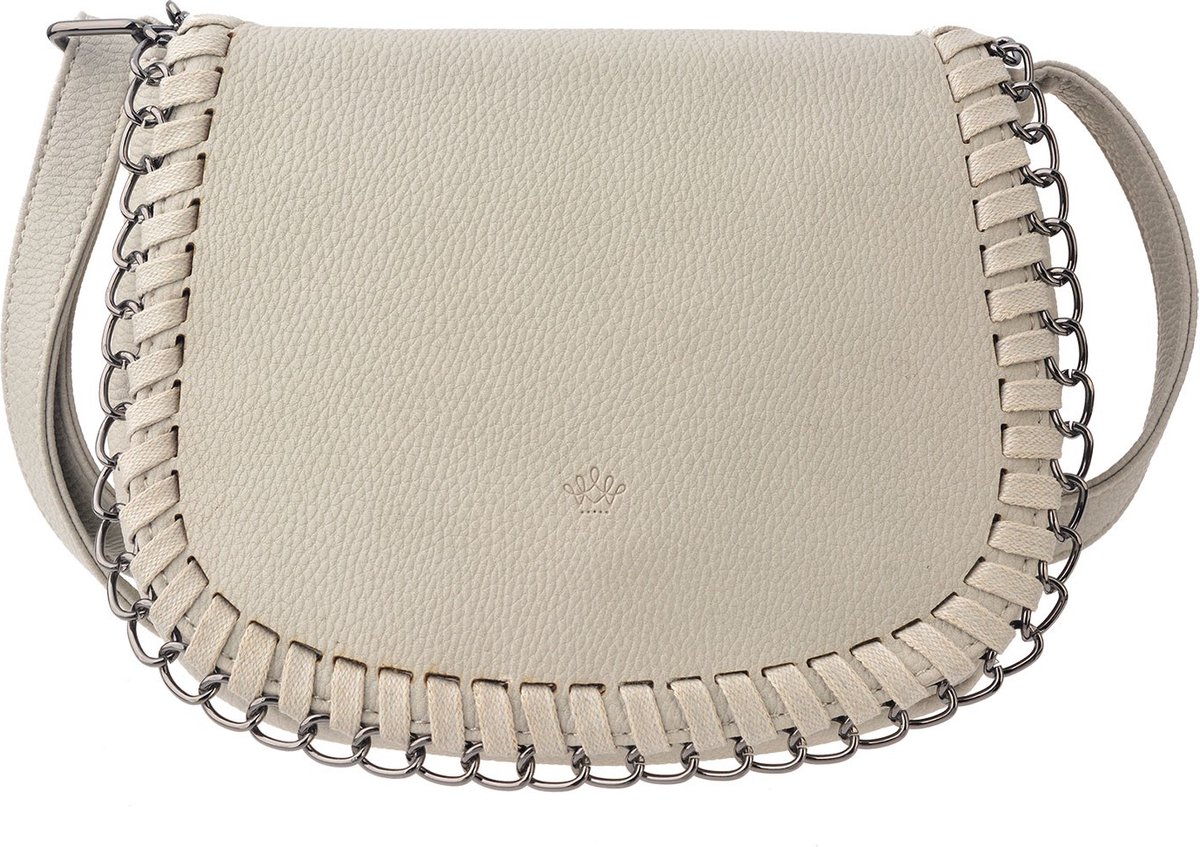 Melady Handtas Dames 20x6x16 cm Grijs Kunstleer