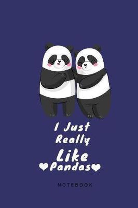 I just really like pandas notebook malak co 9781082122187 boeken