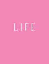 Life: Decorative Book to Stack Together on Coffee Tables, Bookshelves and Interior Design - Add Bookish Charm Decor to Your