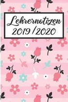 Lehrernotizen 2019 / 2020: Lehrerkalender 2019 2020 - Lehrerplaner A5, Lehrernotizen & Lehrernotizbuch f�r den Schulanfang