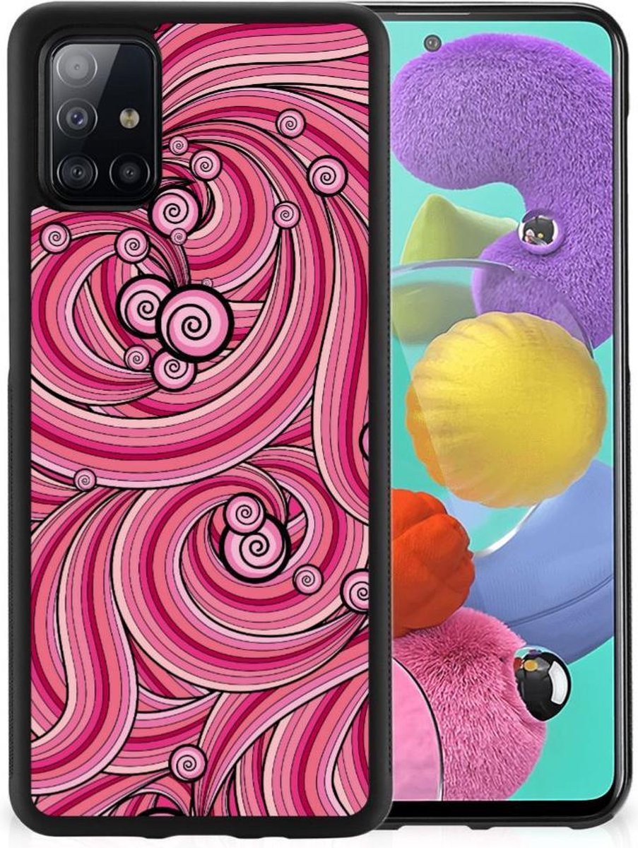 Samsung Galaxy A51 Case Swirl Pink