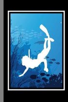 Snorkeling: Snorkel Gift For Snorkelers (6''x9'') Dot Grid Notebook To Write In
