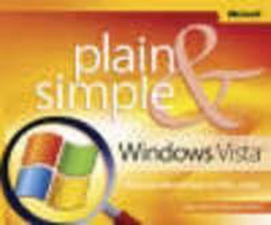 Microsoft Windows Vista Plain And Simple - cover