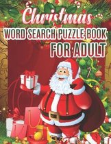 Christmas Word Search Puzzle book For Adult