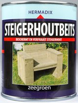 Hermadix Steigerhoutbeits - 0,75 liter - Zee groen