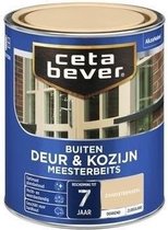 CetaBever Buiten Deur & Kozijn Meester Beits - Zijdeglans - Zandsteengeel - 750 ml
