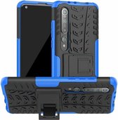 Hoesje geschikt voor Xiaomi Mi 10 (Pro) - Schokbestendige Back Cover - Blauw
