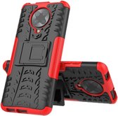 Xiaomi Poco F2 Pro Hoesje - Schokbestendige Back Cover - Rood