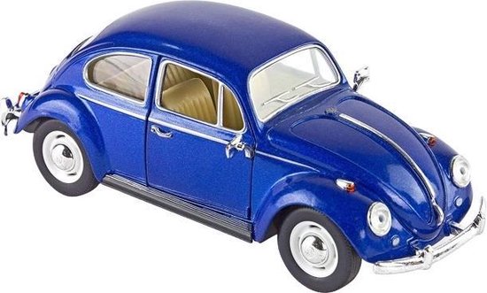 Toys Amsterdam Auto Volkswagen Kever 1967 Die-cast 1:24 Blauw