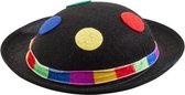 Amscan Hoedje Clown 26 Cm Vilt Zwart One-size