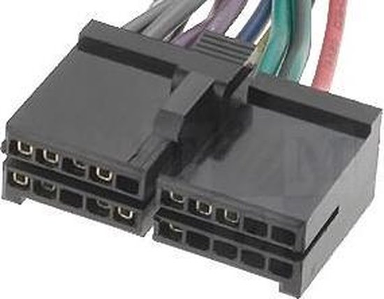 ISO kabel voor AEG autoradio - 28x7,5mm - 20-pins - 0,15 meter | bol.com