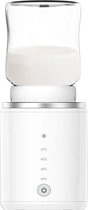 QProductz Flessenwarmer Onderweg - Draagbare Baby Flessenverwarmer - Slimme Verwarmer met 4 Standen Inclusief Ontdooistand - Met 2 Adapters - 8800maH