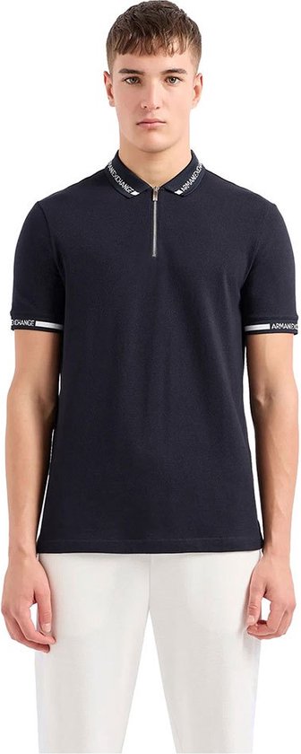 Armani Exchange 3dzflh Polo Met Korte Mouwen Blauw 2XL Man