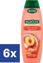 Palmolive 2in1 Shampoo Perzik - 6 x 350 ml