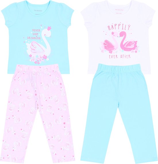 Blauwe pyjama Noors patroon Chrissy | Gratis verzending vanaf 40,- en